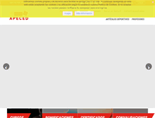 Tablet Screenshot of apeced.es